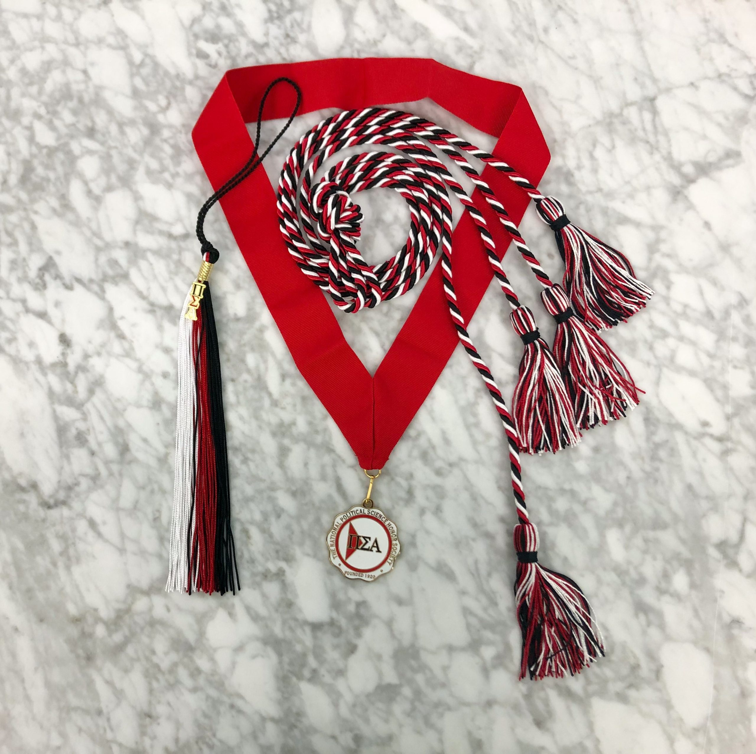 Pi Sigma Alpha Graduation Combo with Medallion, Tassel and