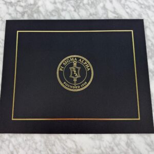 Pi Sigma Alpha Certificate Holders: Bundle of 10